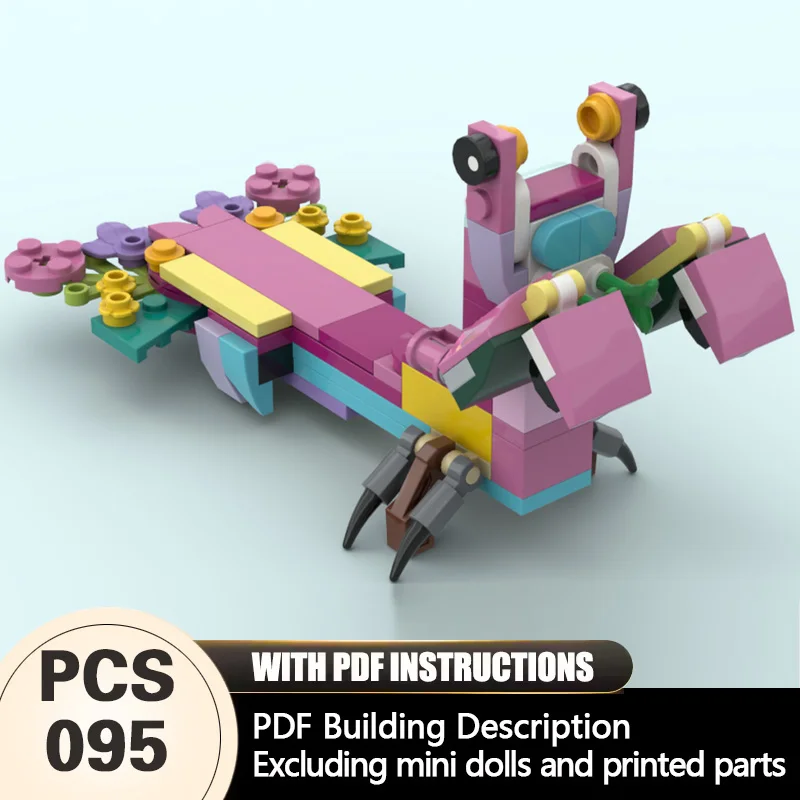 

Creators Animal Series Model MOC Building Bricks Mantis Shrimp Modular Technology Gifts Holiday Assemble Children Toys Suit