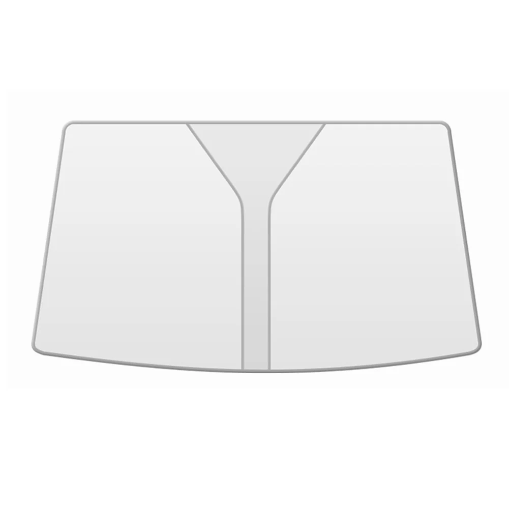 

Fading Features Windshield Installation Double Layer Portable Car Sun Shade Heat Insulation Resistance No Adhesives