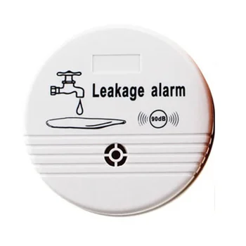 무선 물 알람 독립 배터리 물 알람 센서 감지기, 누수 알람 감지기, 홈 시스템 DC9V, 90dB