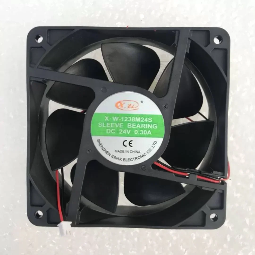 

Вентилятор охлаждения для сервера X.U X.W-1238M24S, 24В DC, 0.30А, 120x120x38мм, 2-проводной