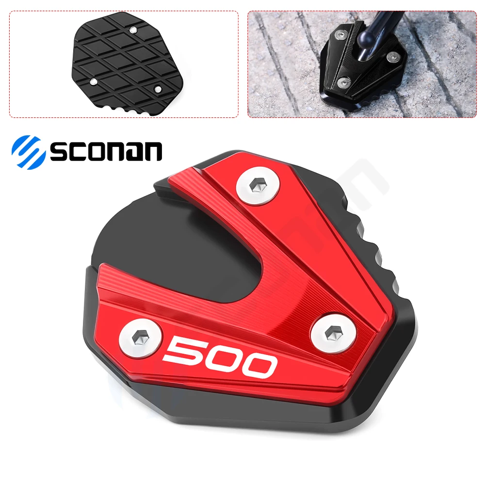 

For Honda Rebel 300 500 CMX 300 500 2017-2024 2023 2022 2021 Motorcycle Kickstand Extension Foot Side Stand Enlarger