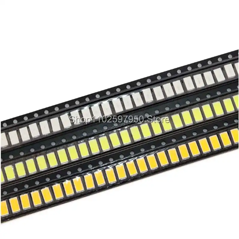 100개 5630/5730-CW/WW 0.5W-150Ma 50-55lm 6500K 백색광 SMD 5730 5630 LED 5730 다이오드(3.2~3.4V)