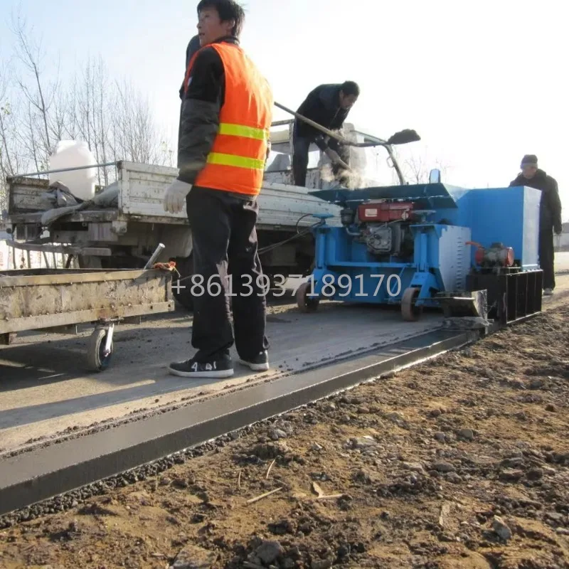 Concrete Slipform Paving Machine Road Curb Kerb Machine
