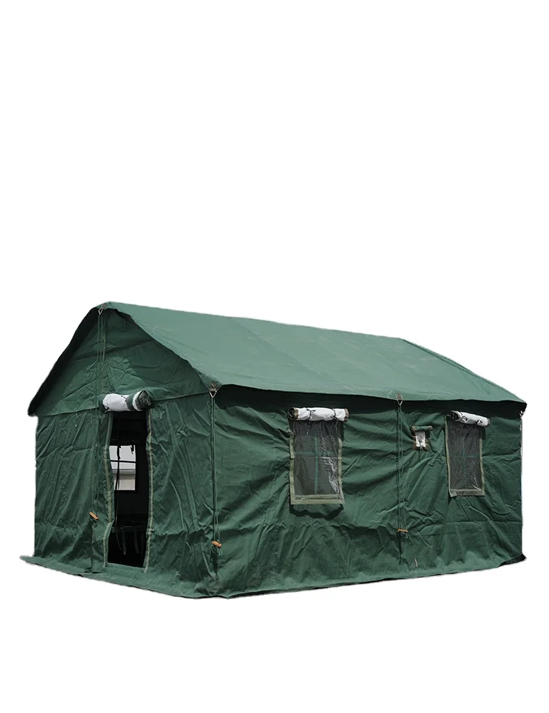 

Wholesale Tent With Beds Double Layer Waterproof Camouflage Wth Emergency Command, Medical Rescue Usage Exercise Large