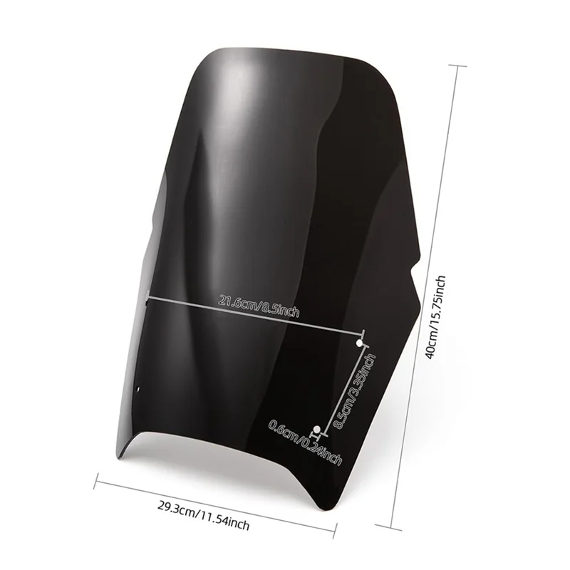 

Enhanced Airflow Motorcycle Windshield For Yamaha Tenere700 XT700Z 2019-2024, Wind Deflector Screen Accessories