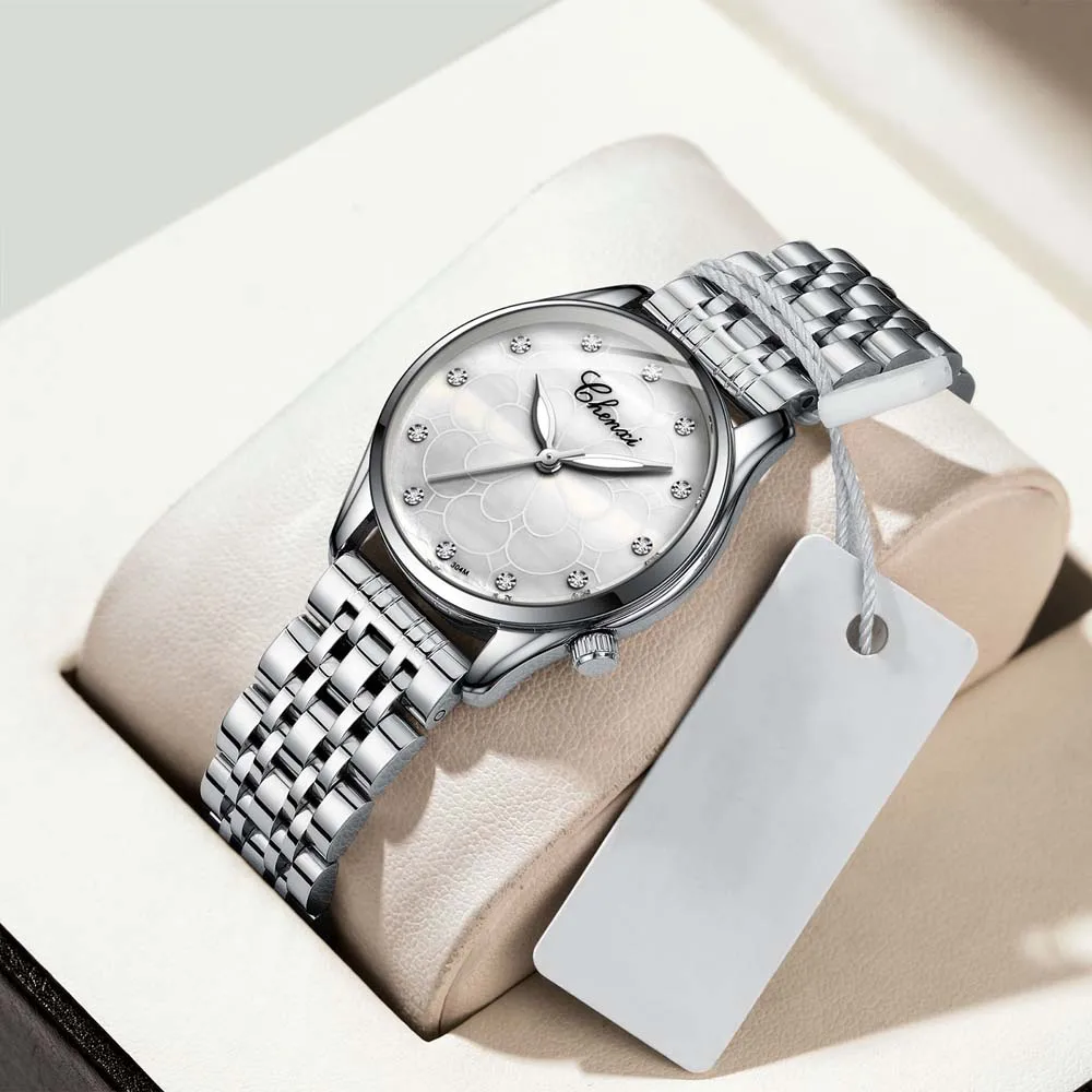 CHENXI Women's Watches Fashion Simple Models of Ladies Watches Quartz Watch Exquisite Waterproof Luminous Gift for Women