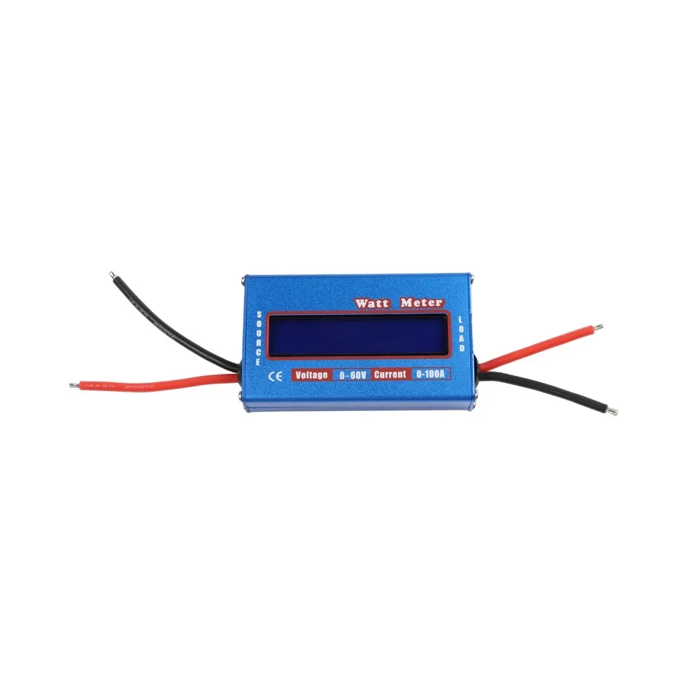 Dc Voltage Measurement Tool Amperemeter Digital DC Power Meter Continuous Current 50A for rugged Construction Small Size