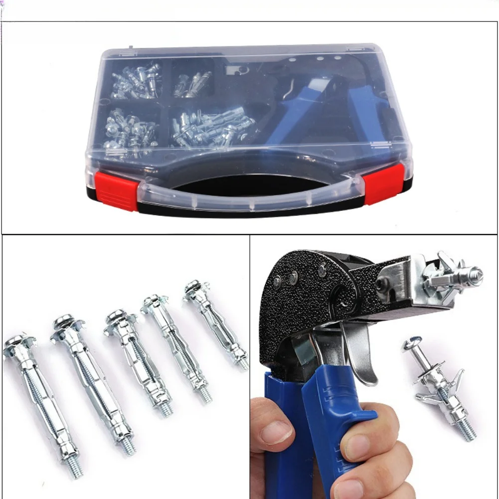 Hollow Wall Ancho Effortless Installation For Drywall Plaster Tiles Home Improvement Power Tool Accessories