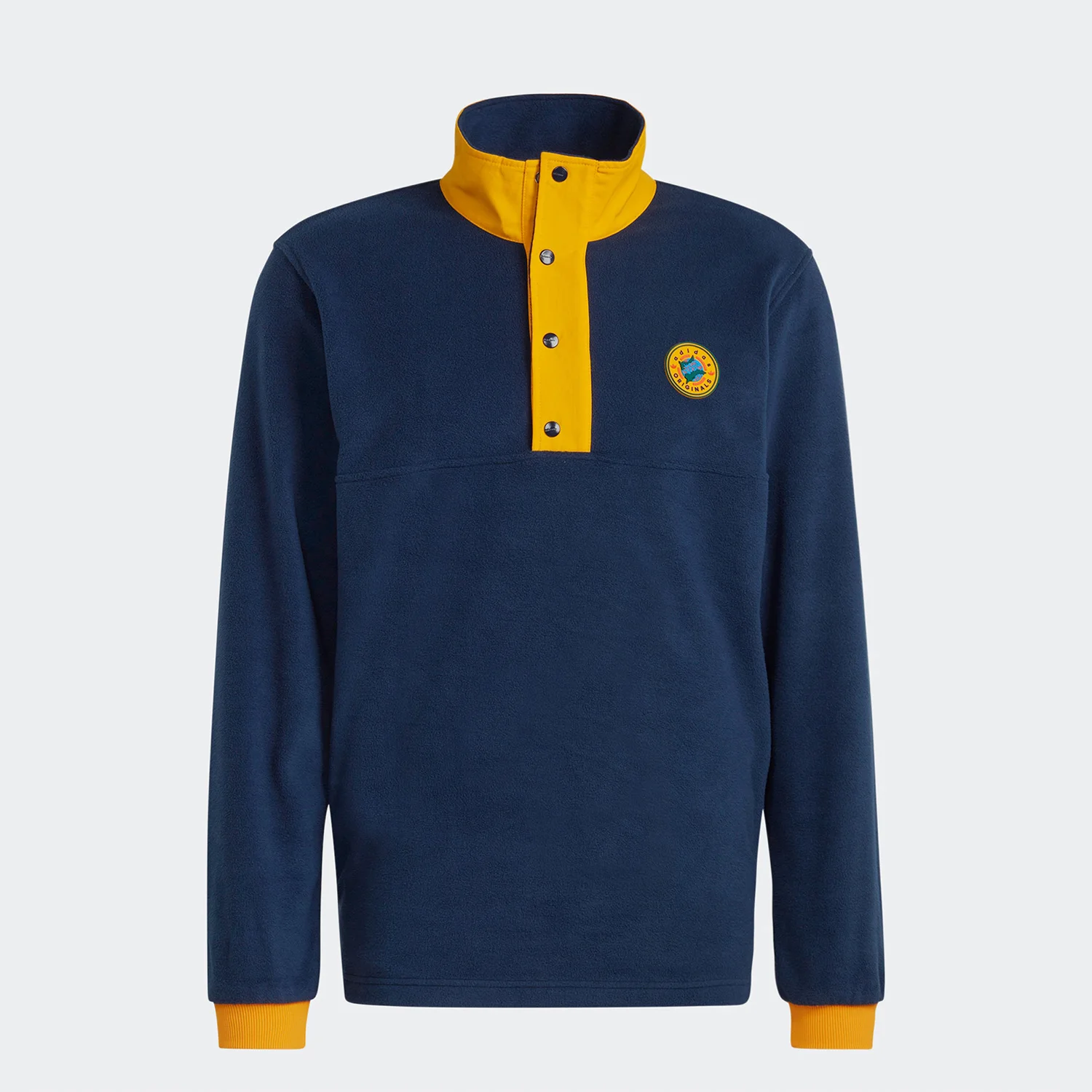 Adidas Official Genuine Three Stripes Autumn/Winter New Men's Fleece-Lined Sport Sweatshirt II8482