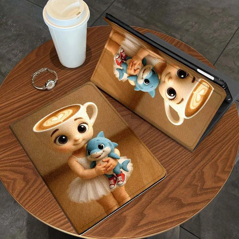 

Cartoon cute pattern For iPad Pro Air Mini 1 2 3 4 5 6 7 7th 8th 9th 10th 11th 10.2 9.7 10.5 10.9 11 12.9 Tablet Case