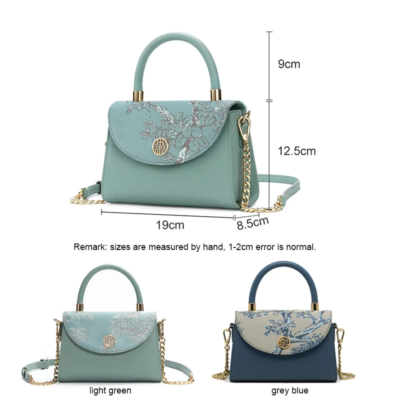 Borsa da donna estiva 2024 borsa a tracolla a tracolla con Design nazionale femminile Lady New Chinese Style Fashion Chain Small Messenger