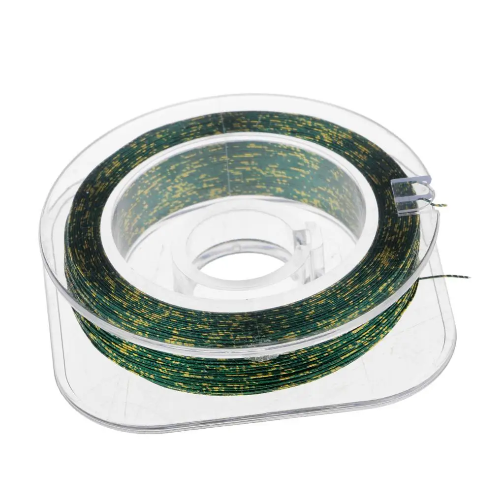 Fishing Rod Guide Wrapping Line Durable Metallic Braid Thread for Professional Full Rod Kits