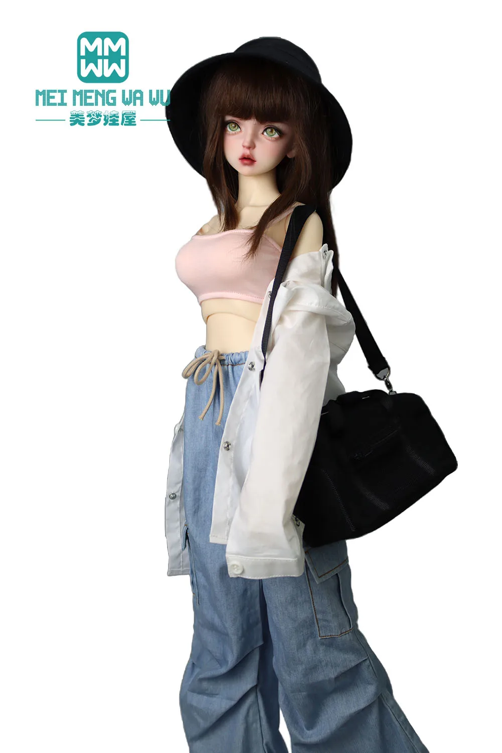 1/3 60cm DD SD BJD Puppenkleidung Spielzeug Gelenkpuppen Mode-Trägertop T-Shirts Geschenk für Mädchen – Detail 23