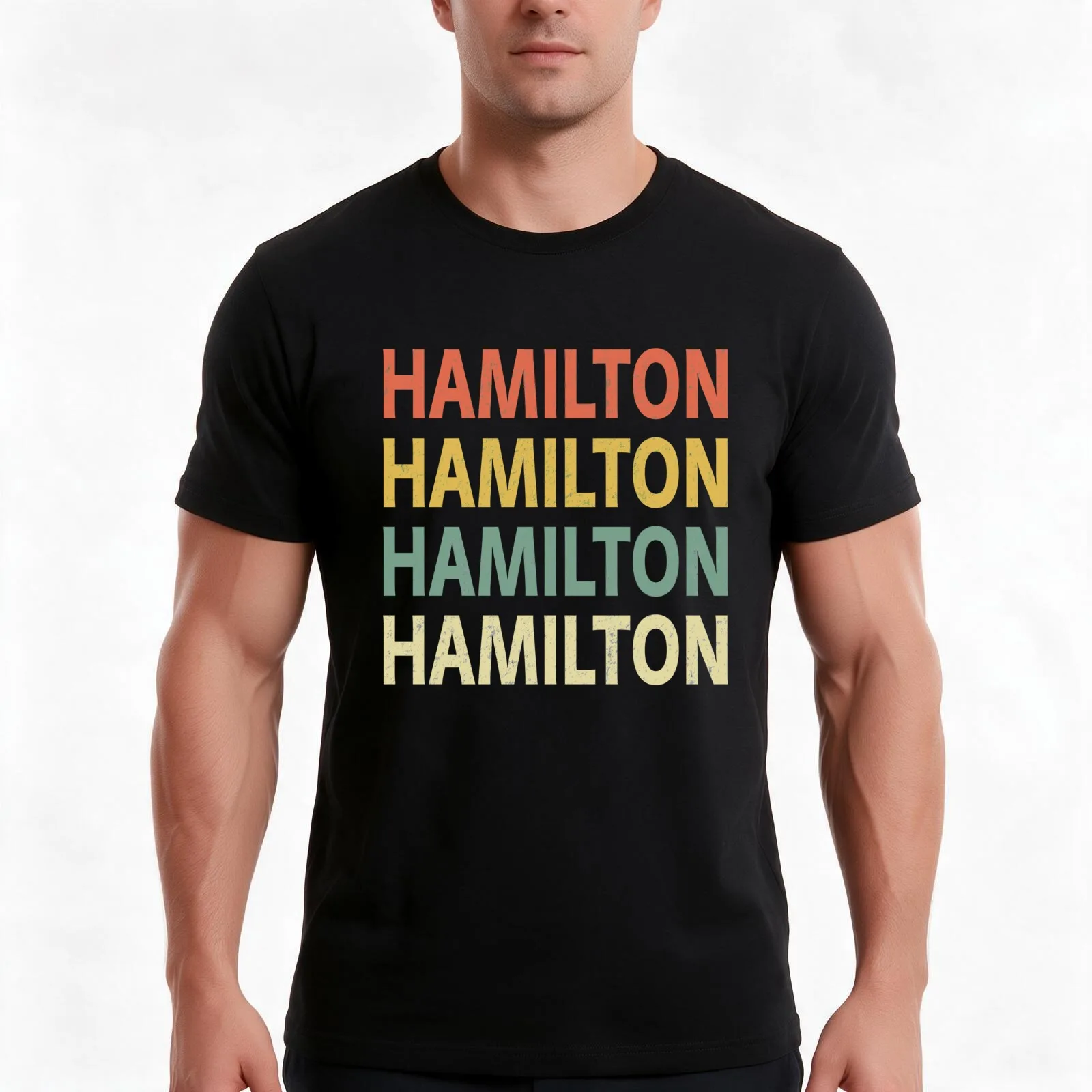 Hamilton Design Alexander Hamilton Fans T-Shirt, Summer Casual Cotton Tee, Oversized Streetwear Tops, Vintage Graphic Print