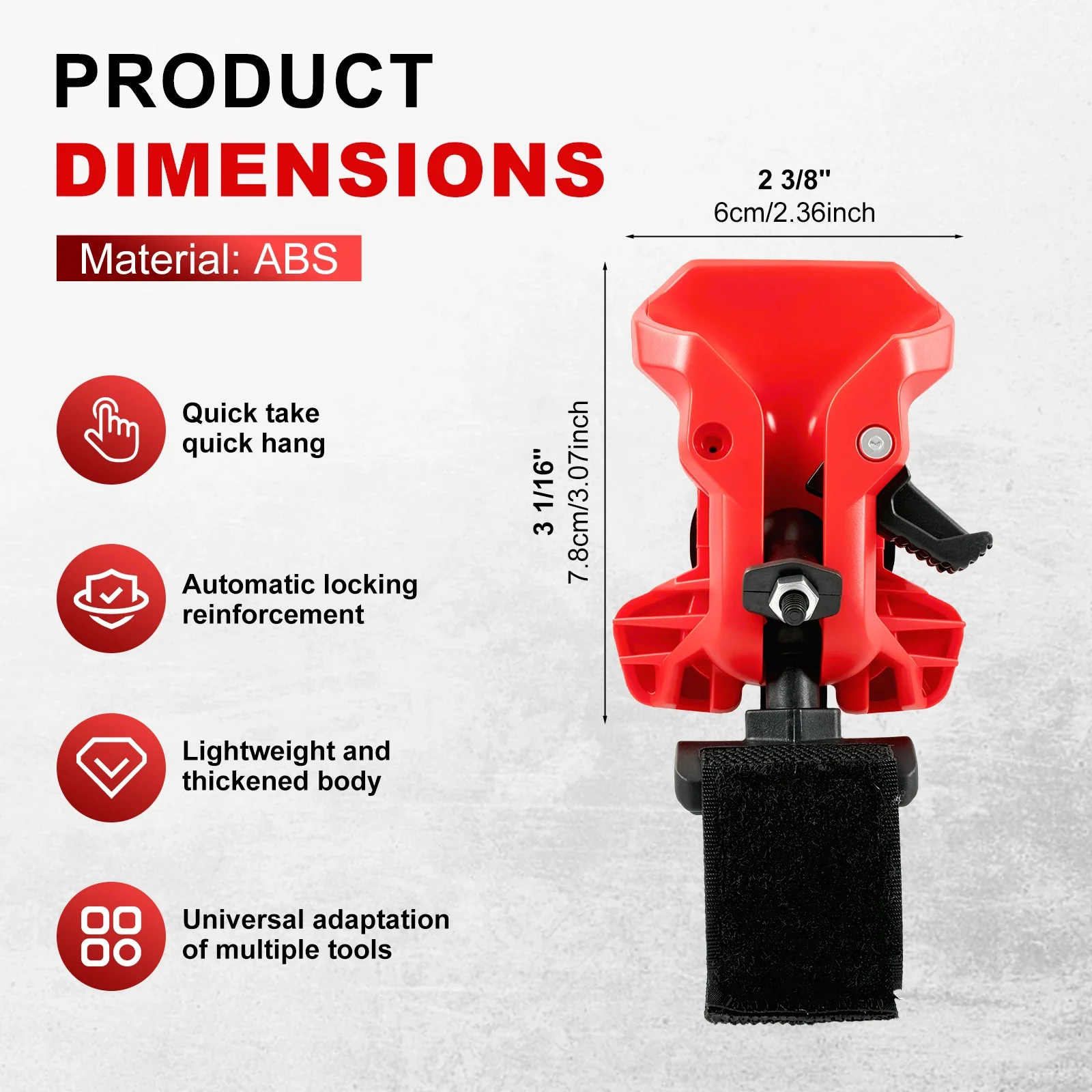 Electric Tool Belt Clip Quick Release Drill Holster Auto Lock Tool Holder Waist Hook For Makita For Dewalt For Milwaukee