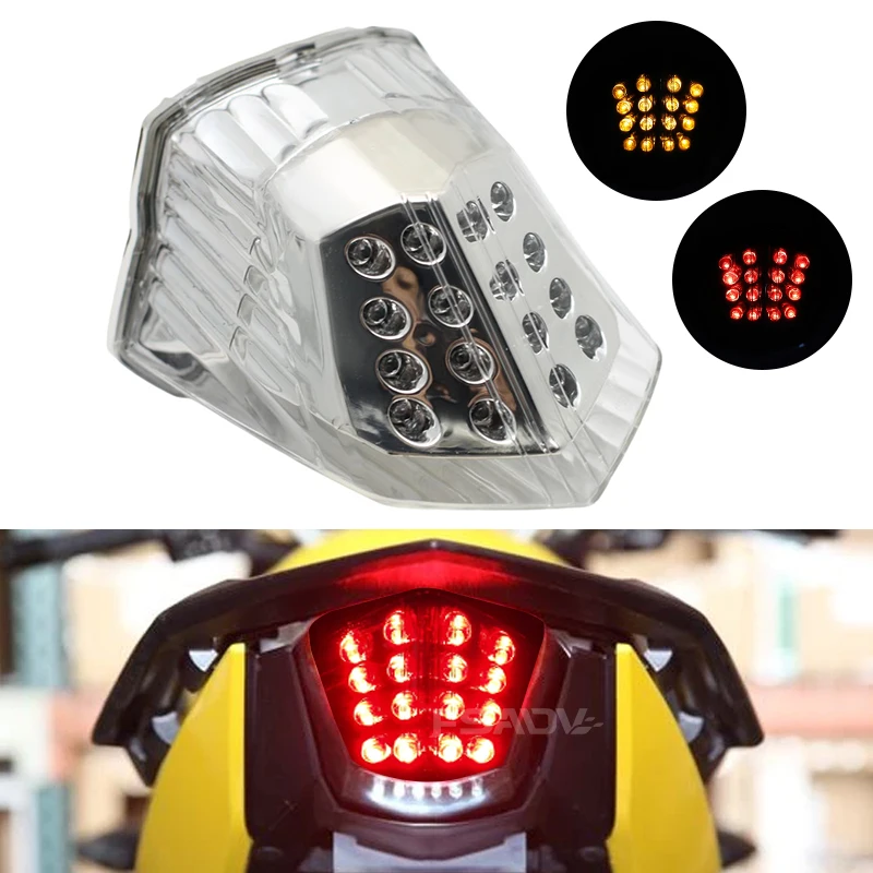 

FZ6R мотоциклетный светодиодный задний фонарь в сборе для Yamaha XJ6 Diversion F XJ6N XJ6F FZ-6R 2009-2020 2017 2018 2019