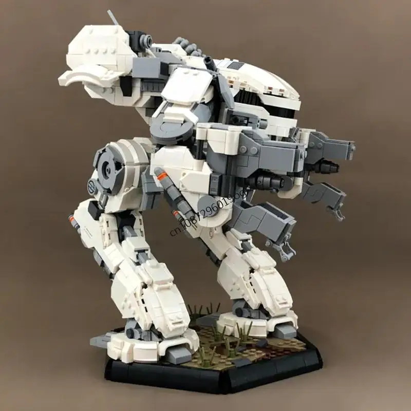 3560PCS 게임 영화 Battetech Mechwarring MOC 킹 크랩 Mech 로봇 모델 DIY 창의적인 아이디어 ChildToy 조립 퍼즐 생일 선물
