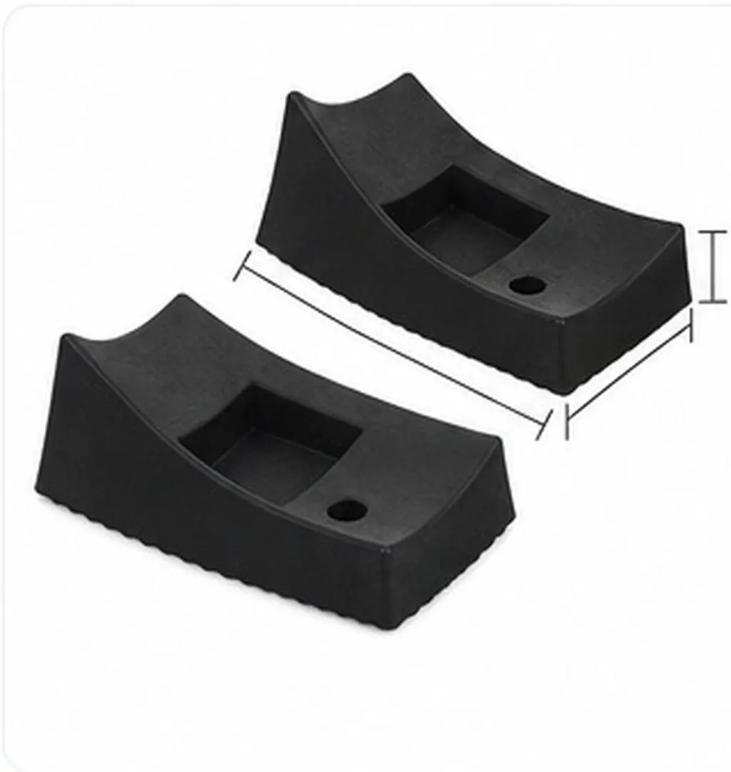 12Pcs Chair Leg Stabilizer Anti-Tip Pads for Sled Base Chairs Fits 4Cm Wide Tubes Non-Slip Protective Pads Hardwood Floor