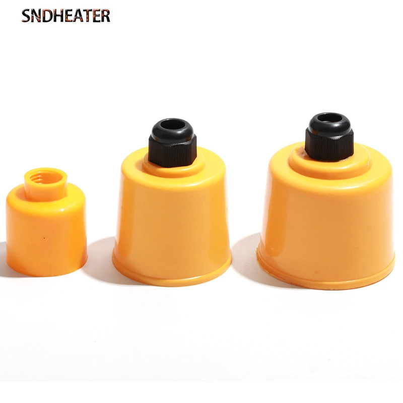 SNDHEATER Protective Cover for DN32 DN40 DN50 Heaters Yellow Plastic Lip Heating Element Accessories