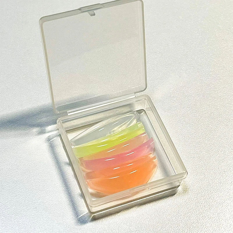 4 Paar Silikon Wimpern Dauerwelle Pad Lifting Wimpern Stangen Schild l verzogene Wimpern Locken wickler Zubehör Applikator Make-up-Werkzeuge