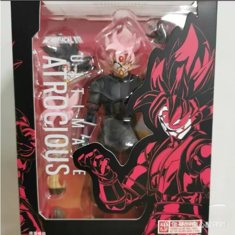 متوفر في المخزون شيطاني صالح لعبة دراغون بول Z في نهاية المطاف Atrocious Shf الأسود جوكو زاماسو اكسسوارات عدة ألعاب شخصيات الحركة الهدايا