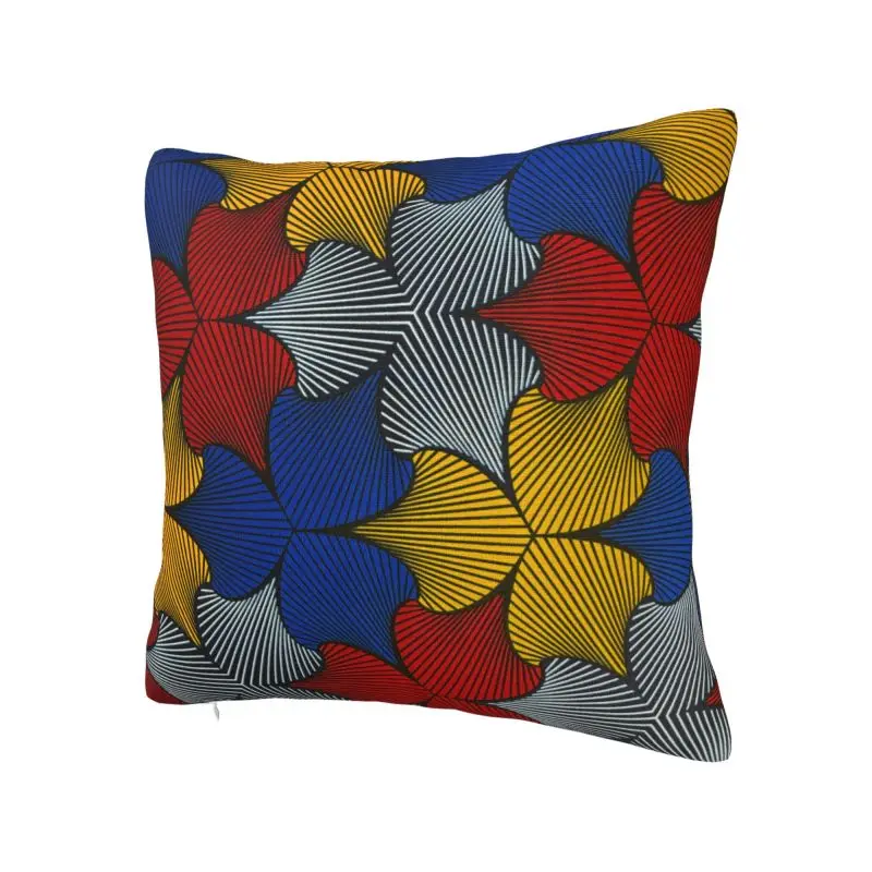African Ethnic Tribal Ankara Pattern Throw Pillow Covers Living Room Decor Cushions Cover For Sofa Square Polyester Pillowcase