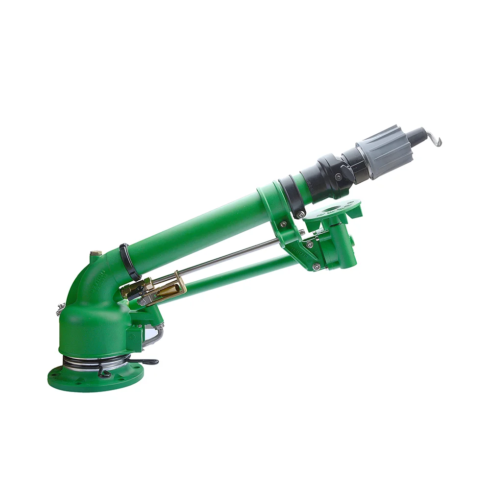 360 Gear Drive Rain Water Sprinkler 53m Shoot Distance Adjustable Worm Gear Agriculture Irrigation System Spray Gun Sprinkler