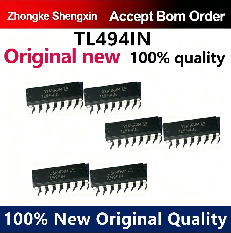 （5pcs-100pcs）Newly imported original genuine TI TL494IN TL4941N straight insertion DIP16 pin