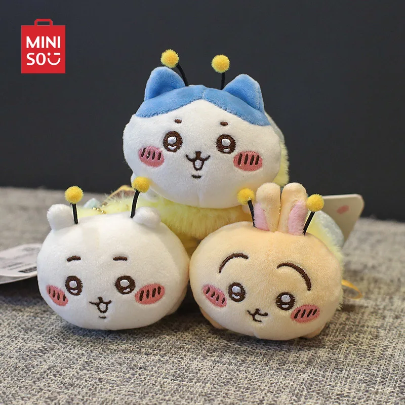 Miniso Chiikawas Keychain Plush Toys Cute Chiikawa hachiware usagi Plushie Backpack Pendant Stuffed Dolls Kids Gifts Wholesale