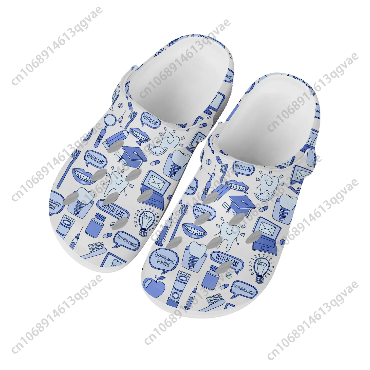 

Hospital Nurse Heart Home Clogs Custom Water Shoes Mens Womens Teenager Shoe Garden Clog Breathable Beach Hole Slippers White