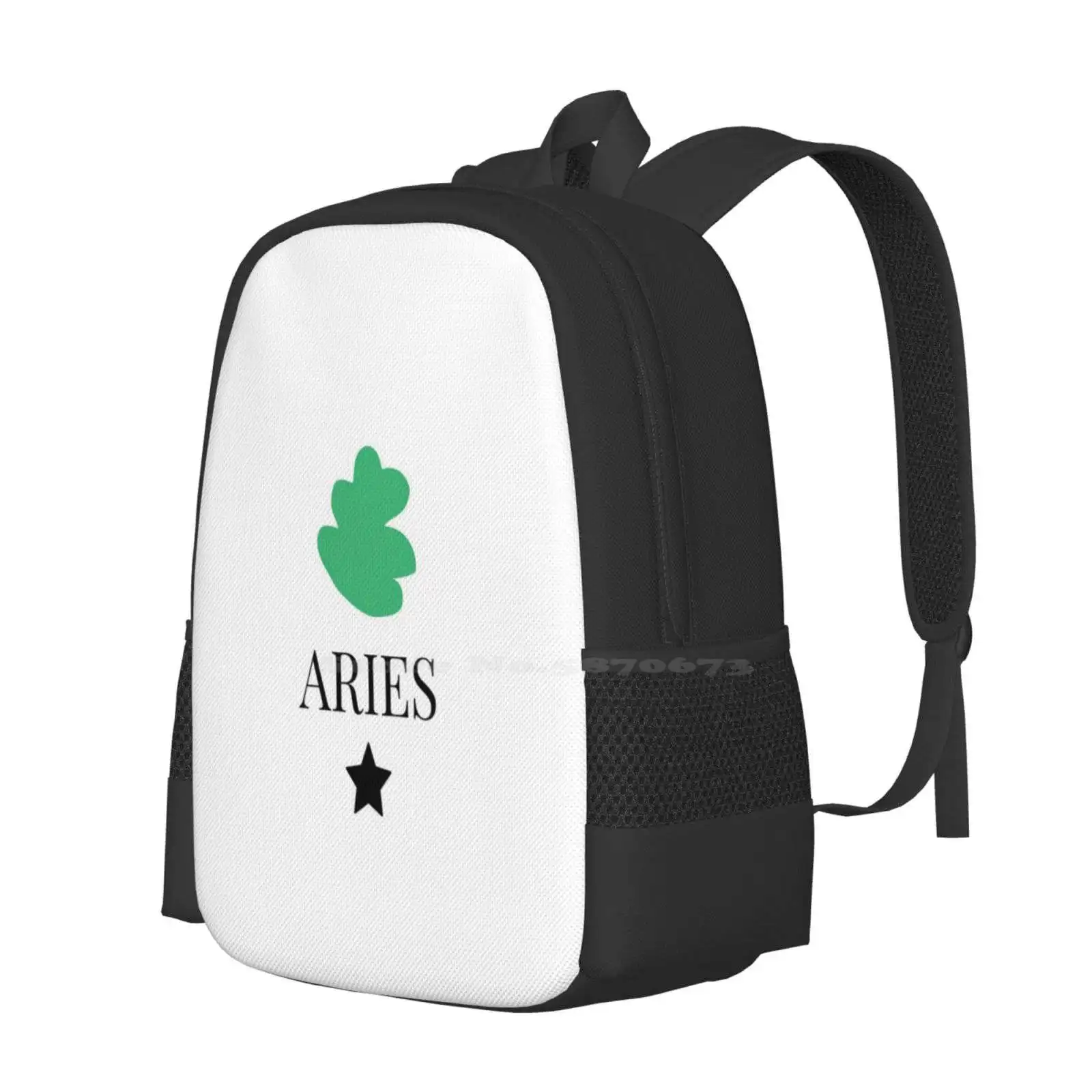 Aries Design Hot Sale Schoolbag Backpack Fashion Bags Aries Astrology Stars