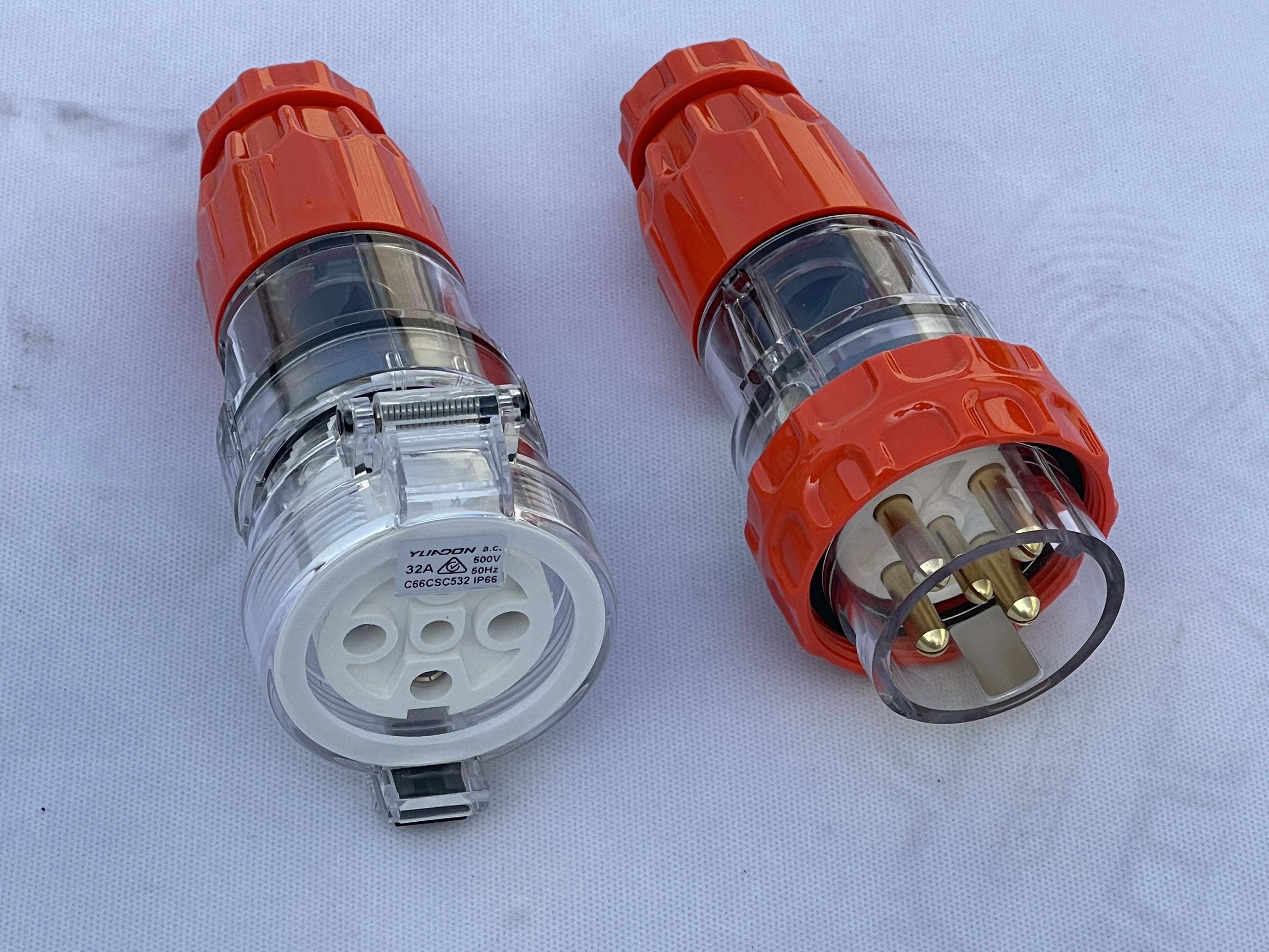 

Australian 32Amp IP66 5Pin Industrial Extension Power Cables for Stage Light Equipment