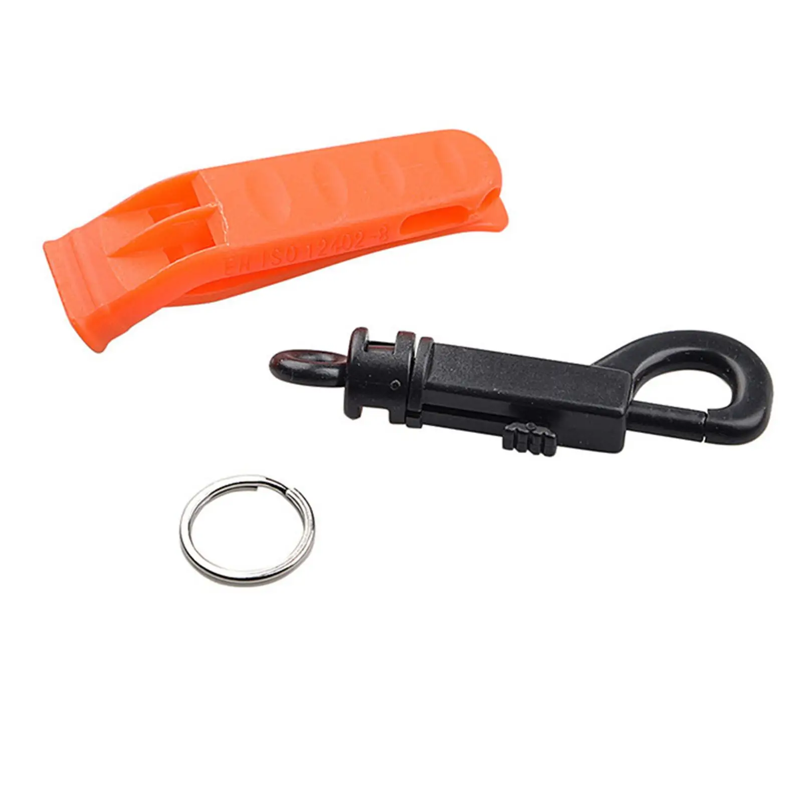 Outdoor Emergency Safety Whistle Plastic Portable Loud Noise Survival Whistle for Camping and Sports Activities