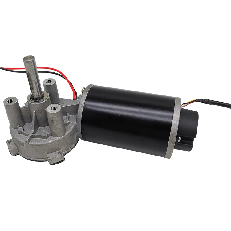 Motor Kursi Roda Listrik Motor Worm Gear 300W Dc