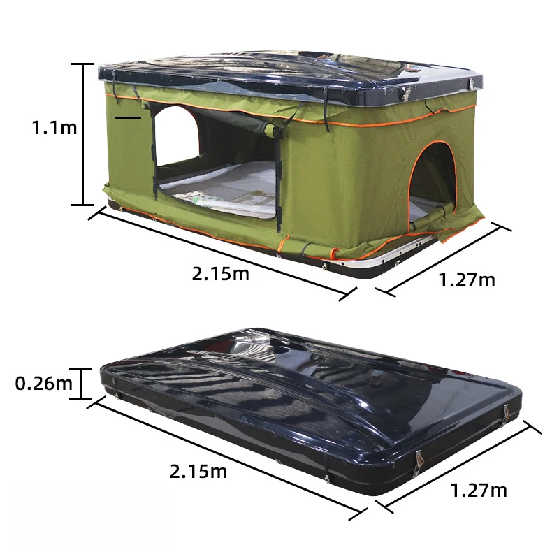 

High Quality 3 Pickup Truck Rear Cover Lift Up Tent Canopy Outdoor Camping Off Road Accessories Truck Bed