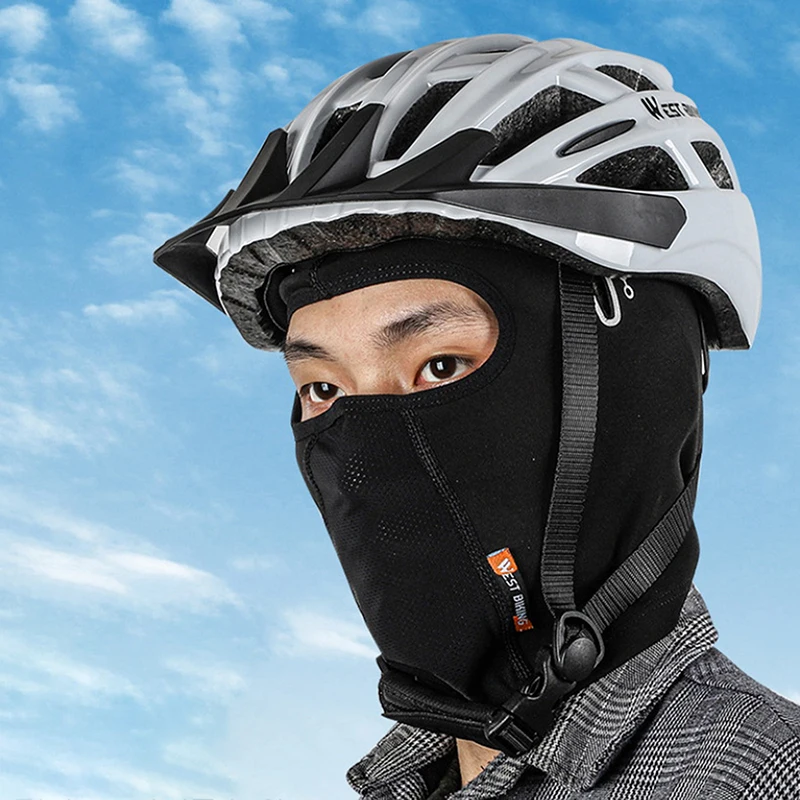 1PC Bicycle Windproof Thermal Sport Gear Winter Motorcycle Fleece Balaclava Mask Men Cycling Caps Running Ski Hiking Hat