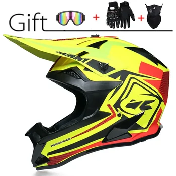 Capacetes de motocross fora da estrada profissional atv cruz capacetes mtb dh racing mountain bike capacete da motocicleta sujeira moto casco