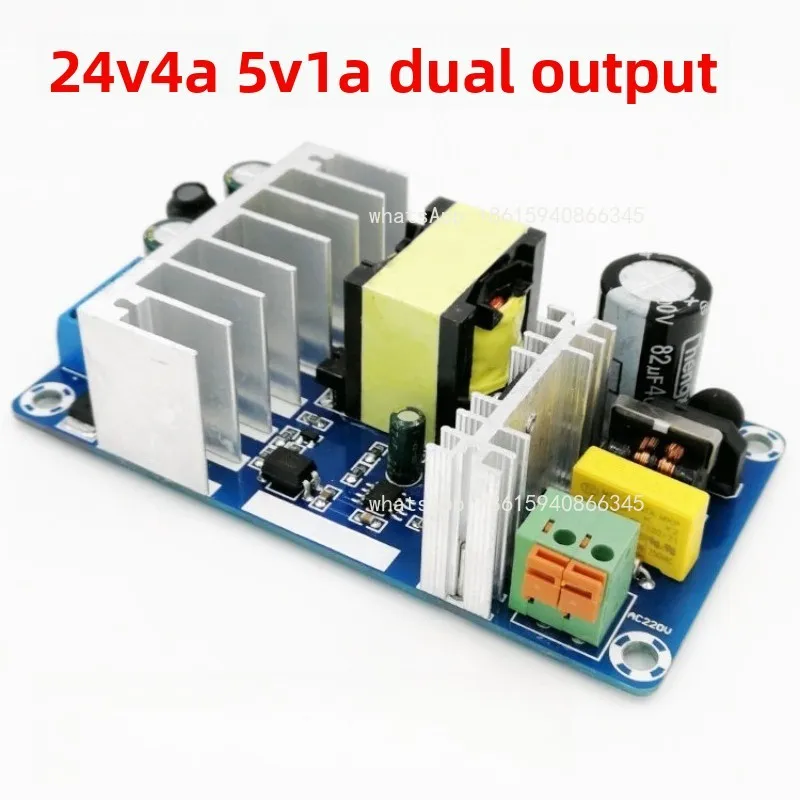 

24V 4A 5V Dual Output Switching Power Supply Board High Power Industrial AC-DC Power Module Bare Board