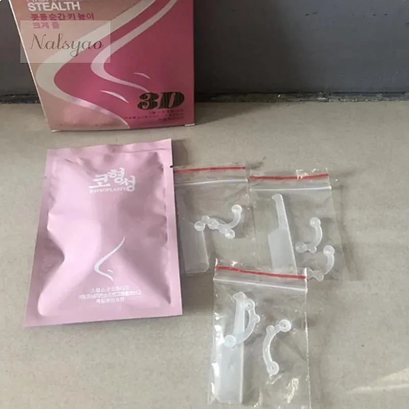 3D Invisible Nose Clip Rhinoplasty Bridge Lifter No Pain Nose Shaper Beauty Nose Stiffer Nasal Lifting Device