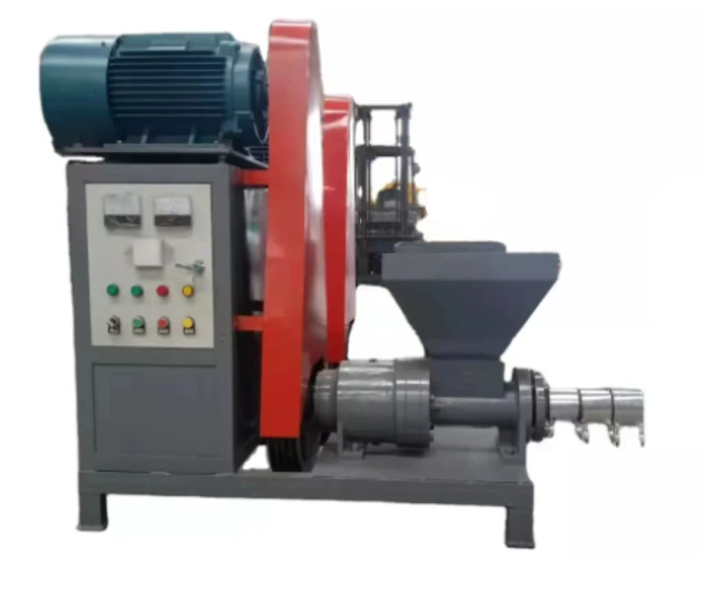 Wood Agro Waste Briquette Making Machine Small Rice Husk Briquette Machine For Rice Husk