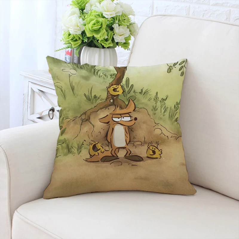 

Cushion Cover for Pillow Cases Decorative Le Grand Méchant Renard Et Autres Contes Pillowcases for Pillows 45x45 Cushions Cover