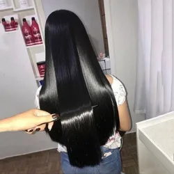 Long Straight Cuticle Aligned Hair Lace Frontal Wig 38 Inch Vietnamese 360 Hd Full Lace Front Human Hair Wigs For Black Women