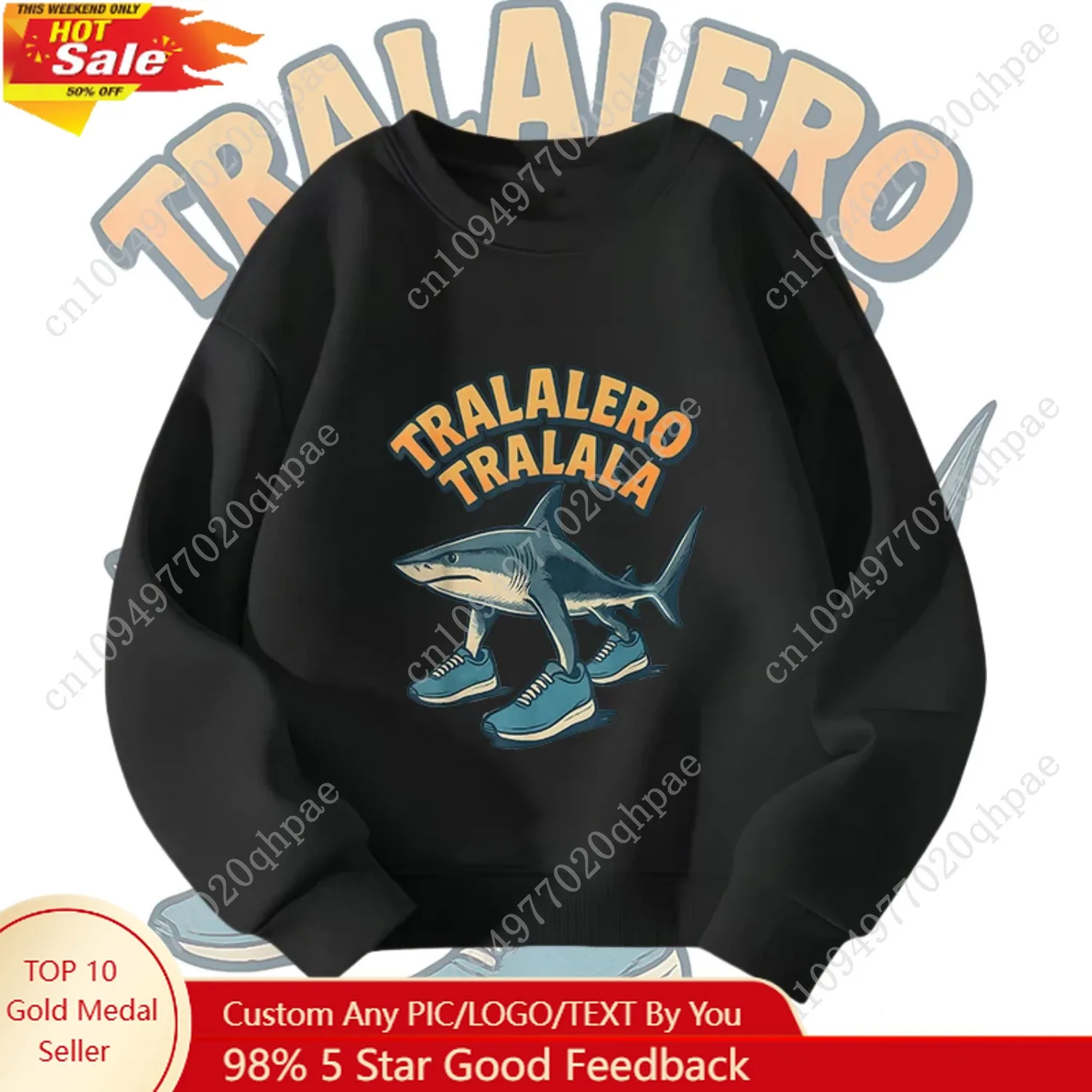 

Kids Clothes Funny Italian Brainrot Meme Y2k Hooded Shirt Cappuccino Assassino Printed Trendy Shirt Funny Brainrot Baby Hoodies