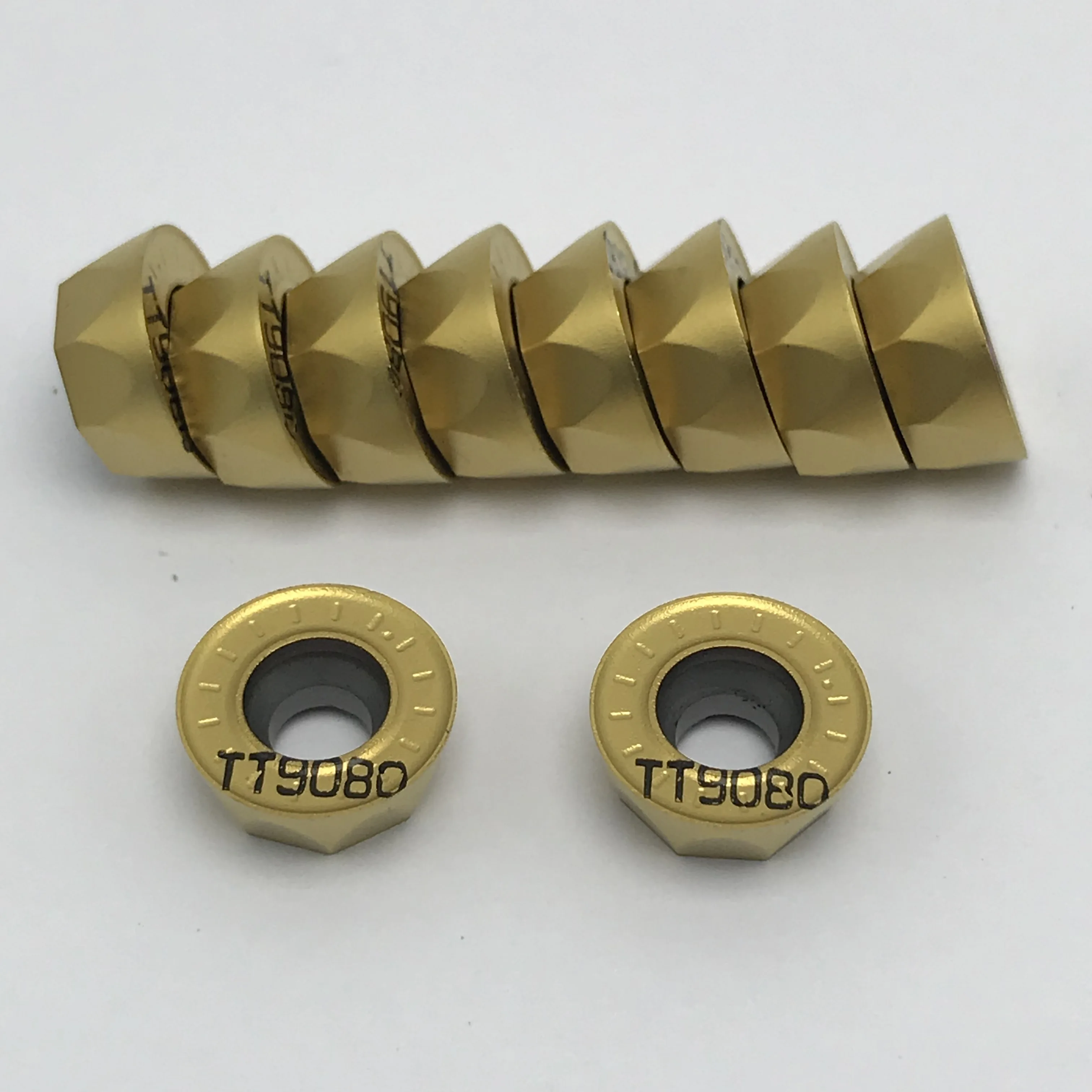 RPMT1204 M-C TT9080 insertos de fresado de carburo herramienta Indexable inserto de torneado de torno CNC de alta calidad