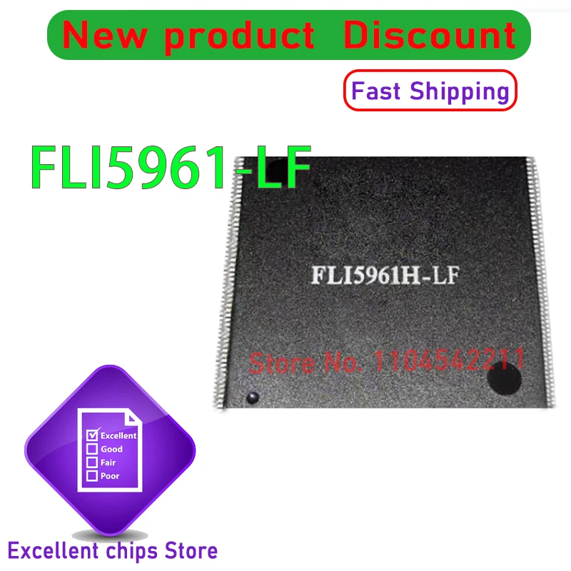FLI5961-LF FLI5961 QFP208 IC NEW ORIGINAL CHIPS 1PCS~10PCS/LOT
