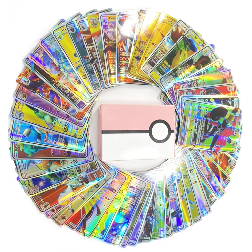 10/20/30pcs Pokemon Battle Game Collection Cards French Version GX EX MEGA VMAX Cartoon Anime Figures Card Toys for Boys Gifts