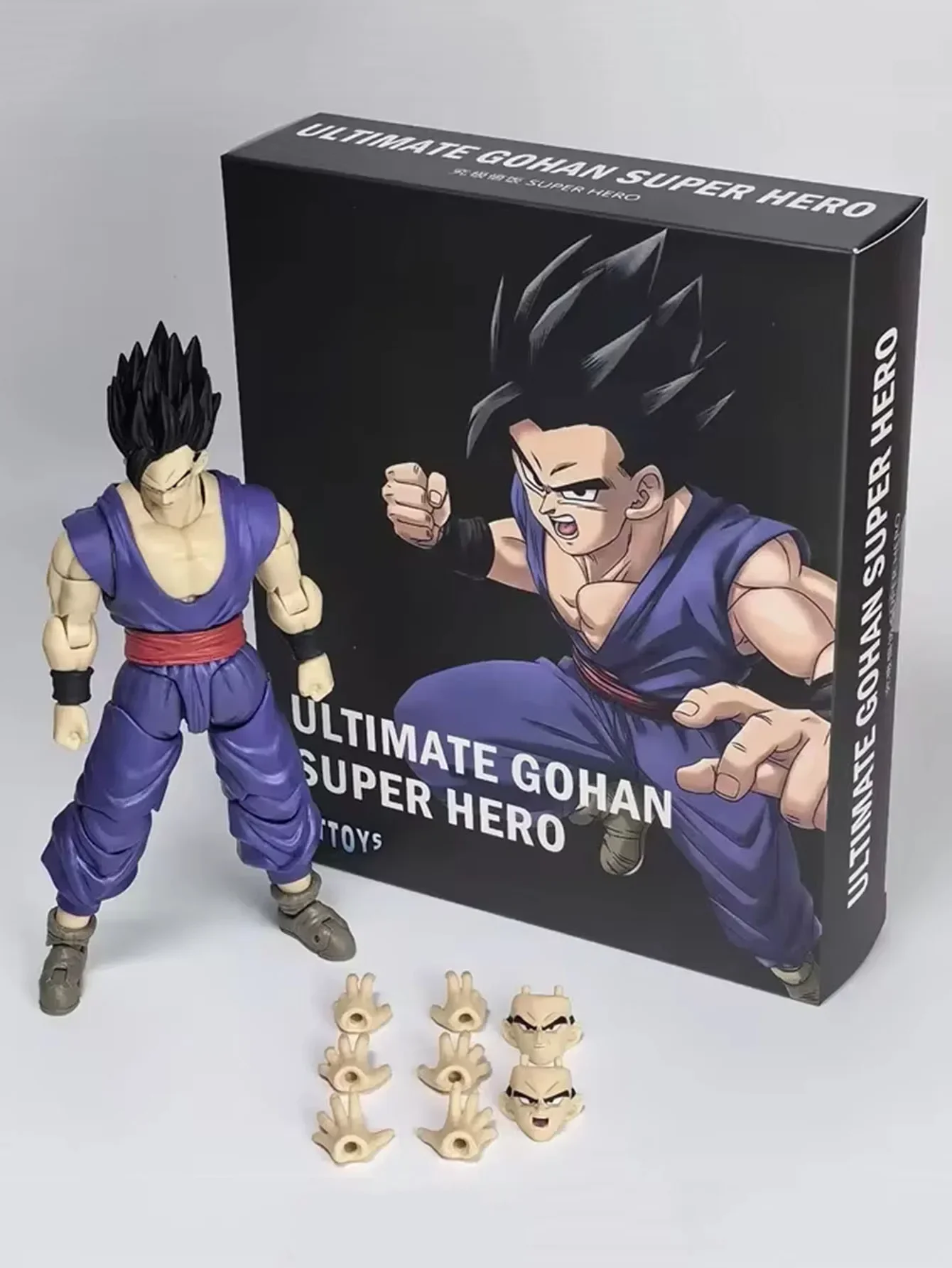 CT TOYS Dragon Ball Z SHFiguarts SHF Super Saiyan SSJ Son Gohan Scholar Mobile Anime Action Figure Figuras Regali Giocattoli per bambini