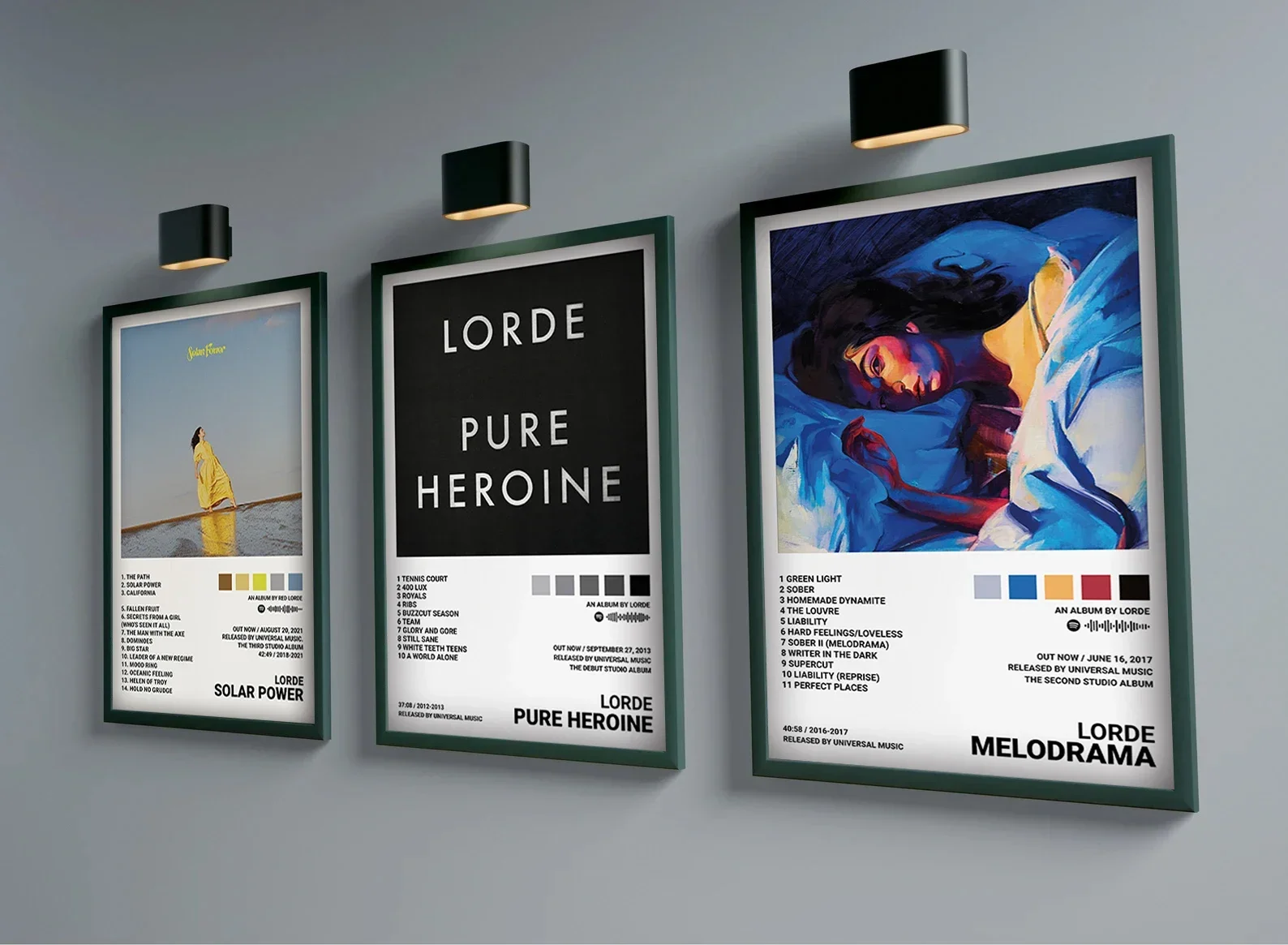 Melodrama Music Album Cover Pictures Pop Singer Lorde Classics Posters For Room Canvas Painting Print Art Home Wall Decor Gift