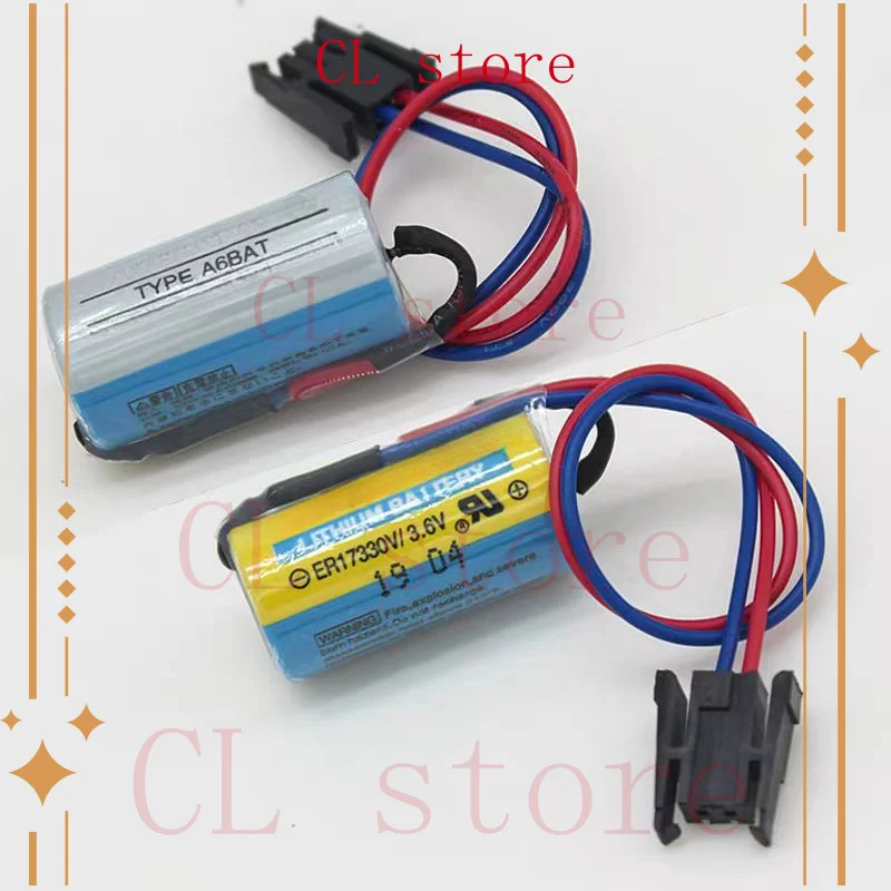 Premium 6x 1700mAh ER17330V 3.6V FOR Mitsubishi A6BAT MR-BAT PLC Battery Power for FANUC