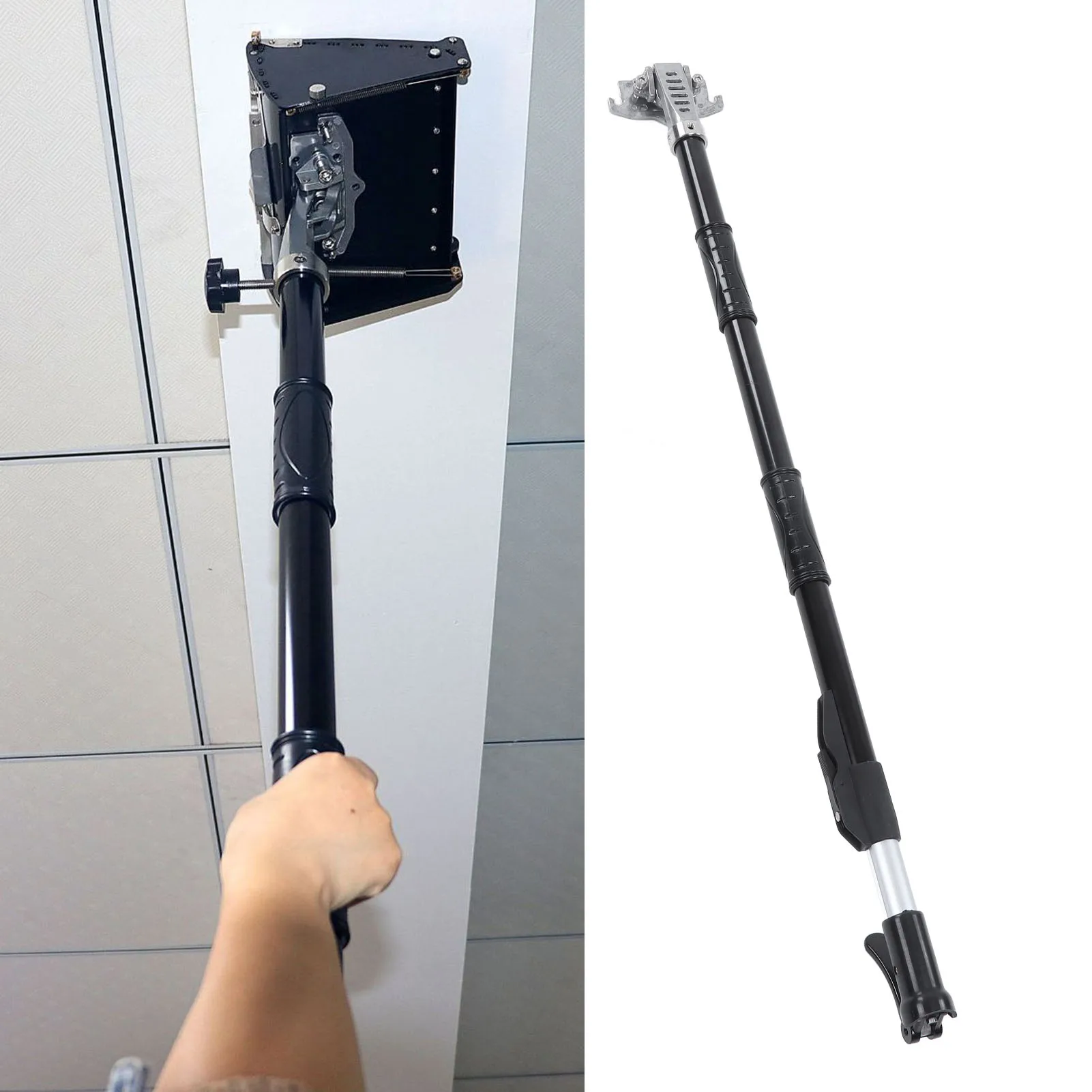 Ручка плоской коробки Выдвижная ручка плоской коробки Регулируемая ручка коробки для отделки обоев из анодированного алюминия Ручка отделочной коробки Ручка